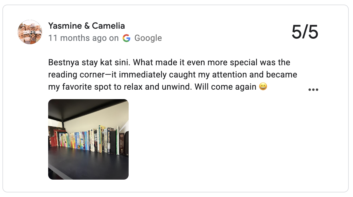 Screenshot review My Laman Sari Homestay 1